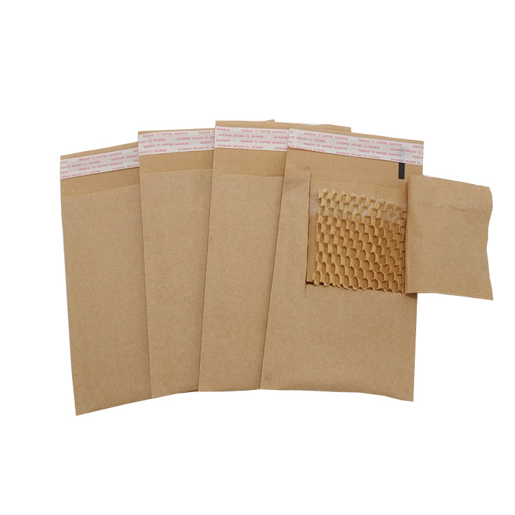 100% Recycled Honeycomb Padded Mailers - 100/Pack